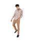 Men's Multicolor Checkered Regular Fit Casual Shirt