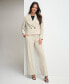 Women's Peak-Lapel Button Blazer