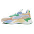 Puma RsX Fantasy Lace Up Womens White Sneakers Casual Shoes 39333701