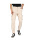 Брюки мужские Campus Sutra Beige Cuffed Hem Cargo Trousers