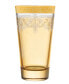 Highball 6 Piece Gold Band Glass Set