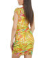 Women's Layla Printed Asymmetric Bodycon Mini Dress