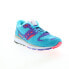 Saucony Azura S70583-2 Mens Blue Suede Lace Up Lifestyle Sneakers Shoes 8.5