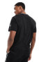 Calvin Klein ASOS exclusive running logo t-shirt in black