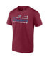 Men's Burgundy Colorado Avalanche 2022 Central Division Champions T-shirt