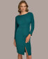 Women's Boat-Neck Sheath Dress