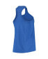 Women's Royal Duke Blue Devils Arch and Logo Classic Performance Tank Top