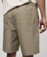 Men's Drawstring Bermuda Shorts