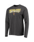 Комплект пижамы Concepts Sport Maroon, Heathered Charcoal Arizona State Sun Devils Meter Long Sleeve T-shirt and Pants Sleep Set