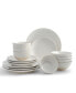 Siterra Round 16 Piece Dinnerware Set, Service for 4