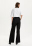 Women's High Waisted Pintuck Stitched Pants