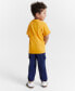 Toddler Boys Parachute Jogger Pants with Reinforced Knees