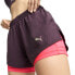 Puma Run Ultraweave 2In1 Shorts Womens Purple Athletic Casual Bottoms 52574544