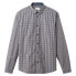 Navy Lilac Small Check