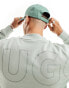 HUGO Blue jinko baseball cap in light green