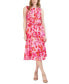 Women's Floral-Print Fit & Flare Dress