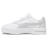 Puma Cali Court Leather Lace Up Womens White Sneakers Casual Shoes 39380208