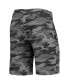 Men's Charcoal, Gray Oklahoma Sooners Camo Backup Terry Jam Lounge Shorts