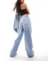 Tommy Jeans Daisy low waisted baggy jeans in light wash