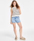 Women's 90s Midi High-Rise Denim Shorts