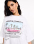 ASOS DESIGN Weekend Collective oversized t-shirt with las vegas graphic