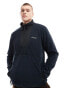 Columbia Sequoia Grove half zip fleece in black