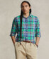 Men's Classic-Fit Plaid Oxford Workshirt