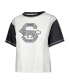 Women's White Distressed Penn State Nittany Lions Vault Premier Tilda T-shirt