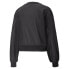 Puma T7 Balloon Sleeve Crew Neck Sweatshirt Womens Black 535488-01