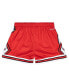 Women's Red Chicago Bulls Swingman Big Face 3.0 Basketball Shorts