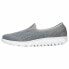 Propet Travelactiv Slip On Walking Womens Grey Sneakers Athletic Shoes W5104-SI