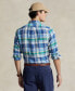 Men's Classic-Fit Linen Plaid Shirt