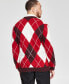 Men's Regular-Fit Argyle Cardigan, Created for Macy's