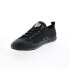 Diesel S-Astico Low Cut Mens Black Canvas Lace Up Lifestyle Sneakers Shoes