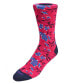 Men's Floral Dress Sock