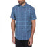 ORIGINAL PENGUIN Tencel Aop Grid Logo short sleeve shirt