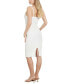 Women's Sleeveless Rings Gina Ribbed Dress