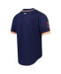 Men's Navy Virginia Cavaliers Mesh Full-Button Replica Baseball Jersey