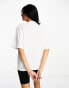 Six Stories bridesmaid statement tee in white