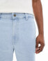 Dickies madison denim shorts in vintage light blue