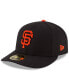 Men's Black San Francisco Giants National Baseball Hall of Fame Low Profile 59FIFTY Fitted Hat