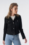 Women's Authentic Western Suede Jacket, Black