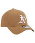 Men's Khaki Oakland Athletics A-Frame 9FORTY Adjustable Hat