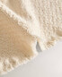 Micro waffle-knit cotton towel