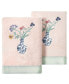 Textiles Turkish Cotton Stella Embellished Hand Towel Set, 2 Piece