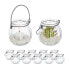 Windlicht Glas 12er Set