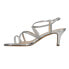 Nina Neli Metallic Wedding Strappy Womens Silver Dress Sandals NELI-VG-SLVVGM