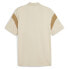 Puma Mcfc Ftblarchive Short Sleeve Polo Shirt Mens Beige Casual 77463012