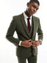 ASOS DESIGN super skinny suit jacket in Khaki