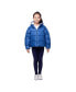 Girls Heavyweight Puffer Jacket Sherpa Lined Bubble Coat